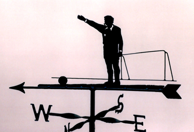 Referee weathervane